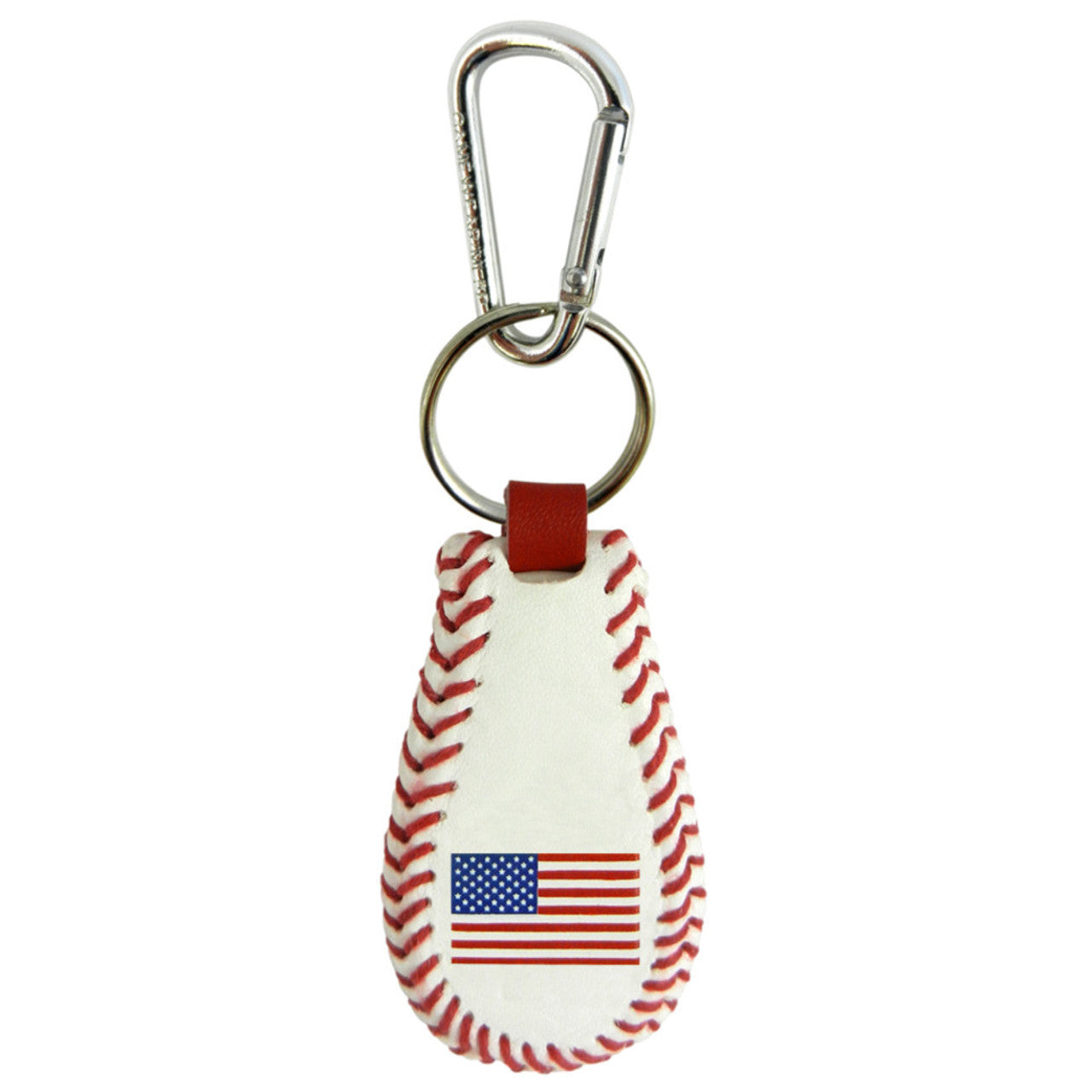 American Flag Keychain Classic Baseball CO - Sports Collectibles, Sports Memorabilia, Sports Fan Shop, Sports Gifts