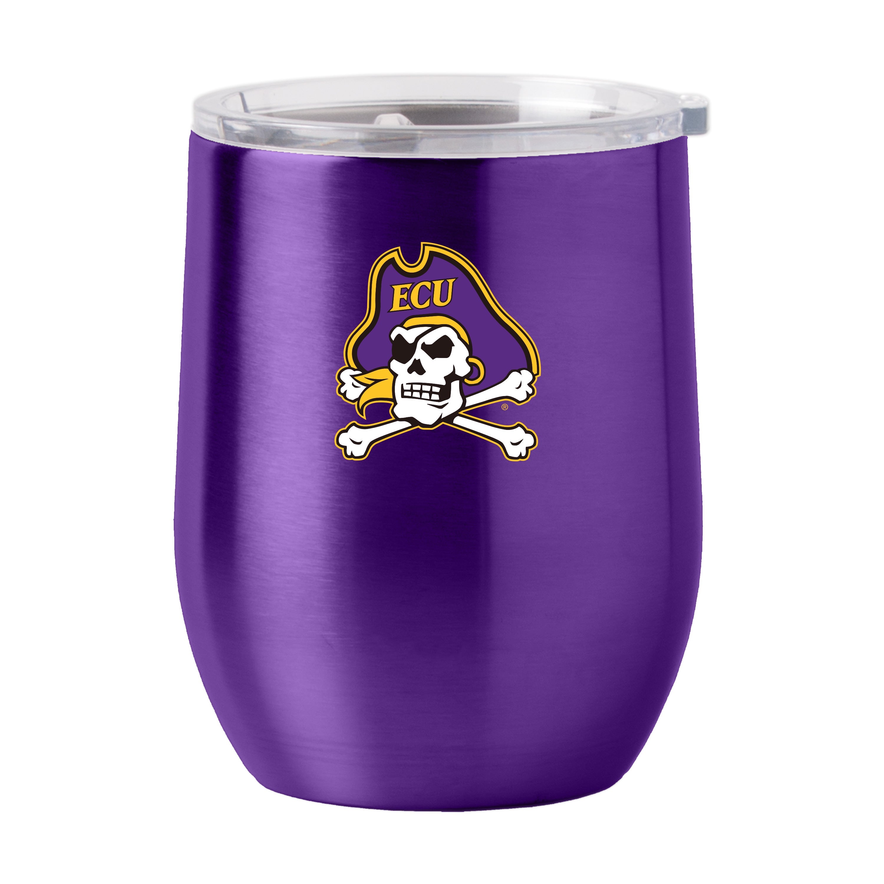East Carolina 16oz Gameday Stainless Curved Beverage