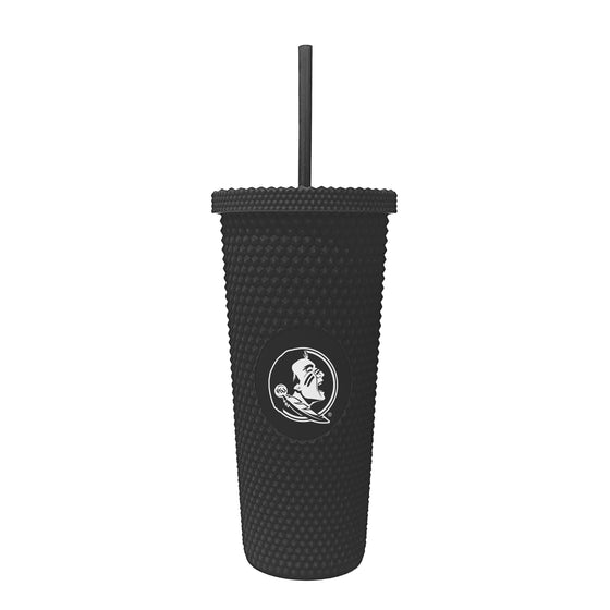 Florida State Black 24oz Studded Tumbler