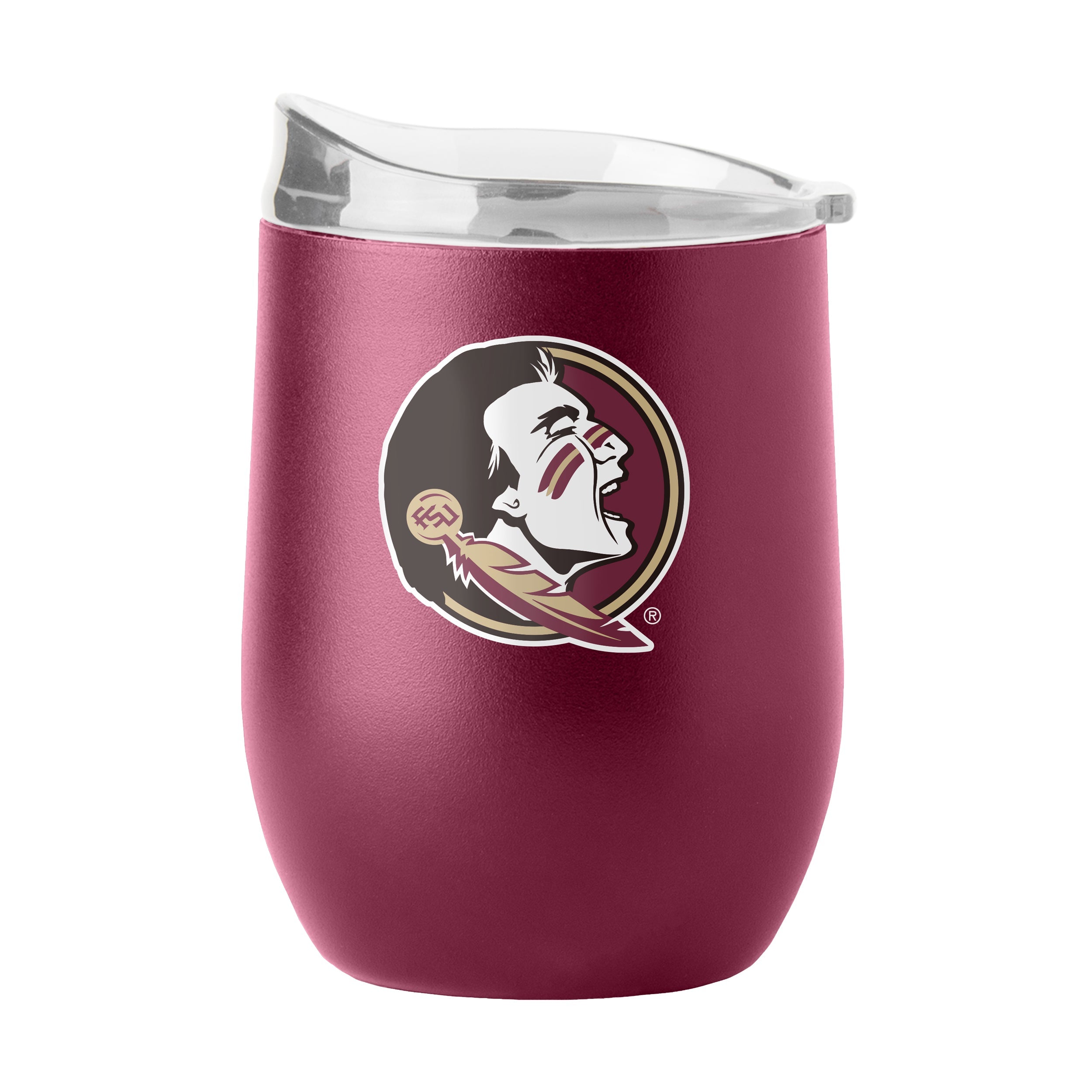 Florida State 16oz Floridaipside Powder Coat Curved Beverage