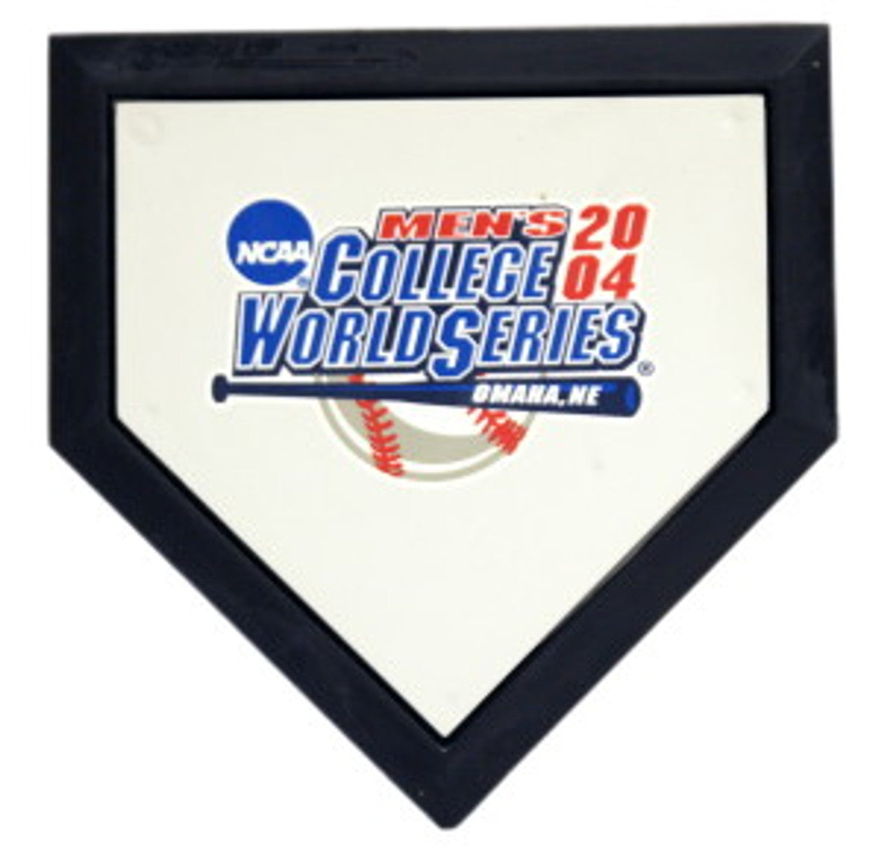 College World Series 2004 Mini Home Plate CO - Sports Collectibles, Sports Memorabilia, Sports Fan Shop, Sports Gifts