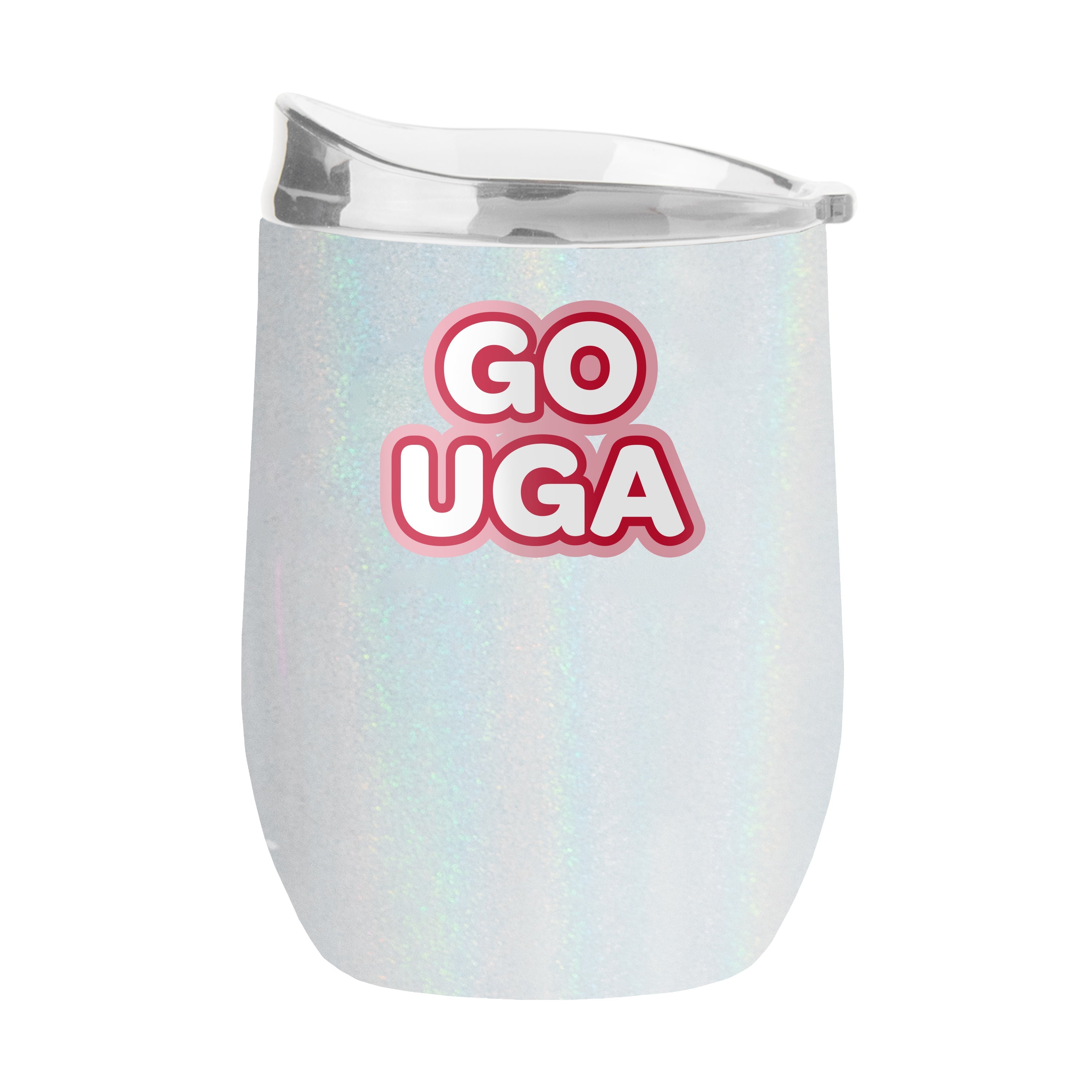 Georgia 16oz Bubble Iridescent Curved Tumbler