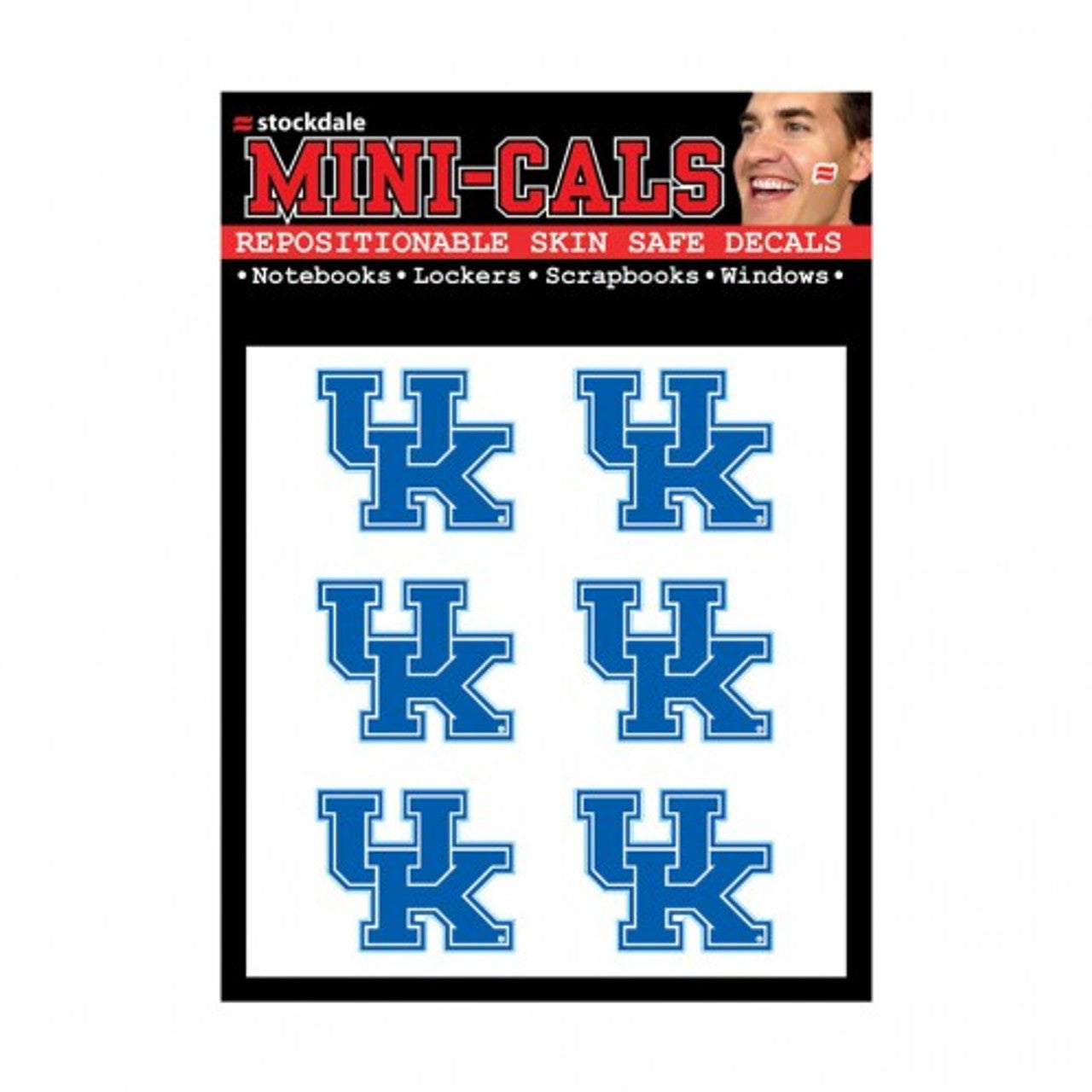 Kentucky Wildcats Tattoo Face Cals - Sports Collectibles, Sports Memorabilia, Sports Fan Shop, Sports Gifts