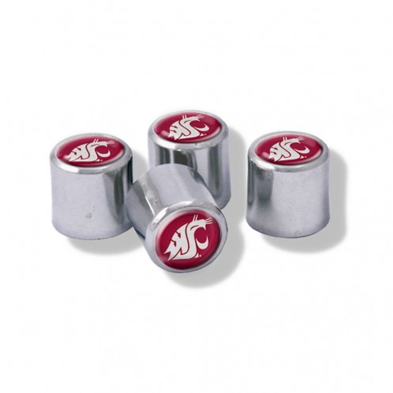Washington State Cougars Valve Stem Caps - Sports Collectibles, Sports Memorabilia, Sports Fan Shop, Sports Gifts