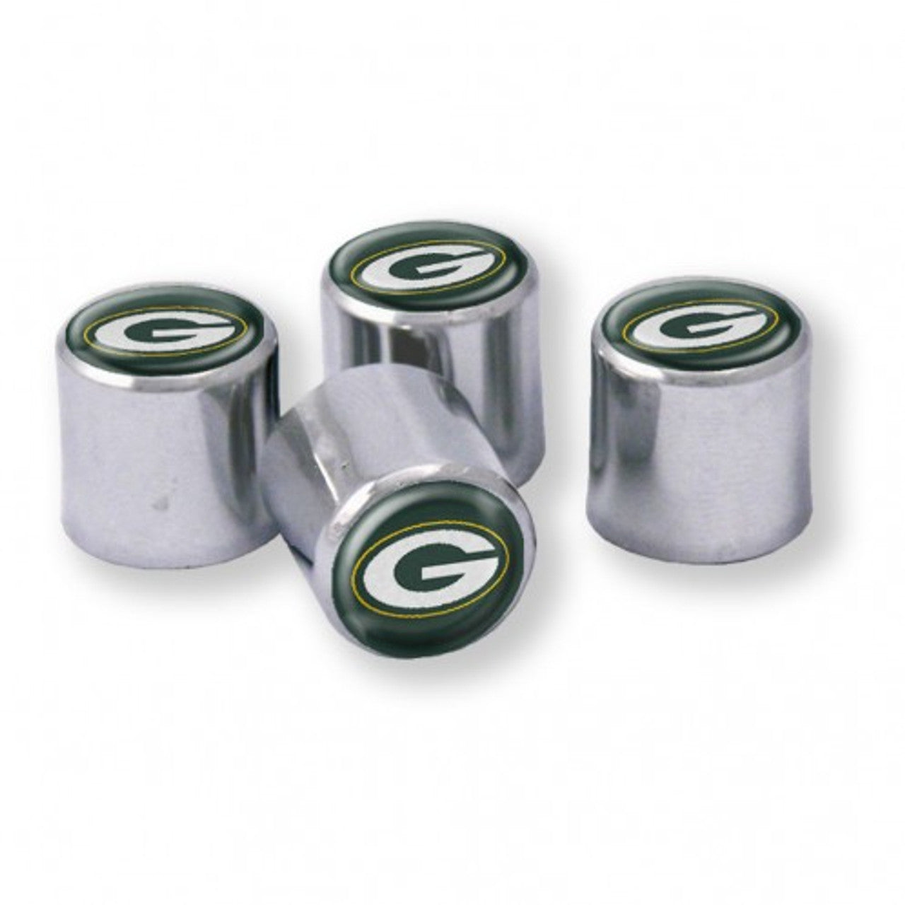 Green Bay Packers Valve Stem Caps - Sports Collectibles, Sports Memorabilia, Sports Fan Shop, Sports Gifts