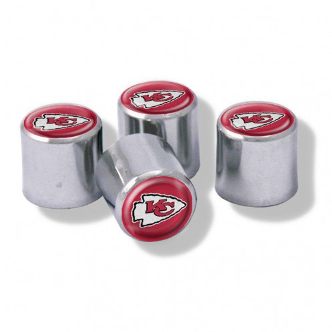 Kansas City Chiefs Valve Stem Caps - Sports Collectibles, Sports Memorabilia, Sports Fan Shop, Sports Gifts