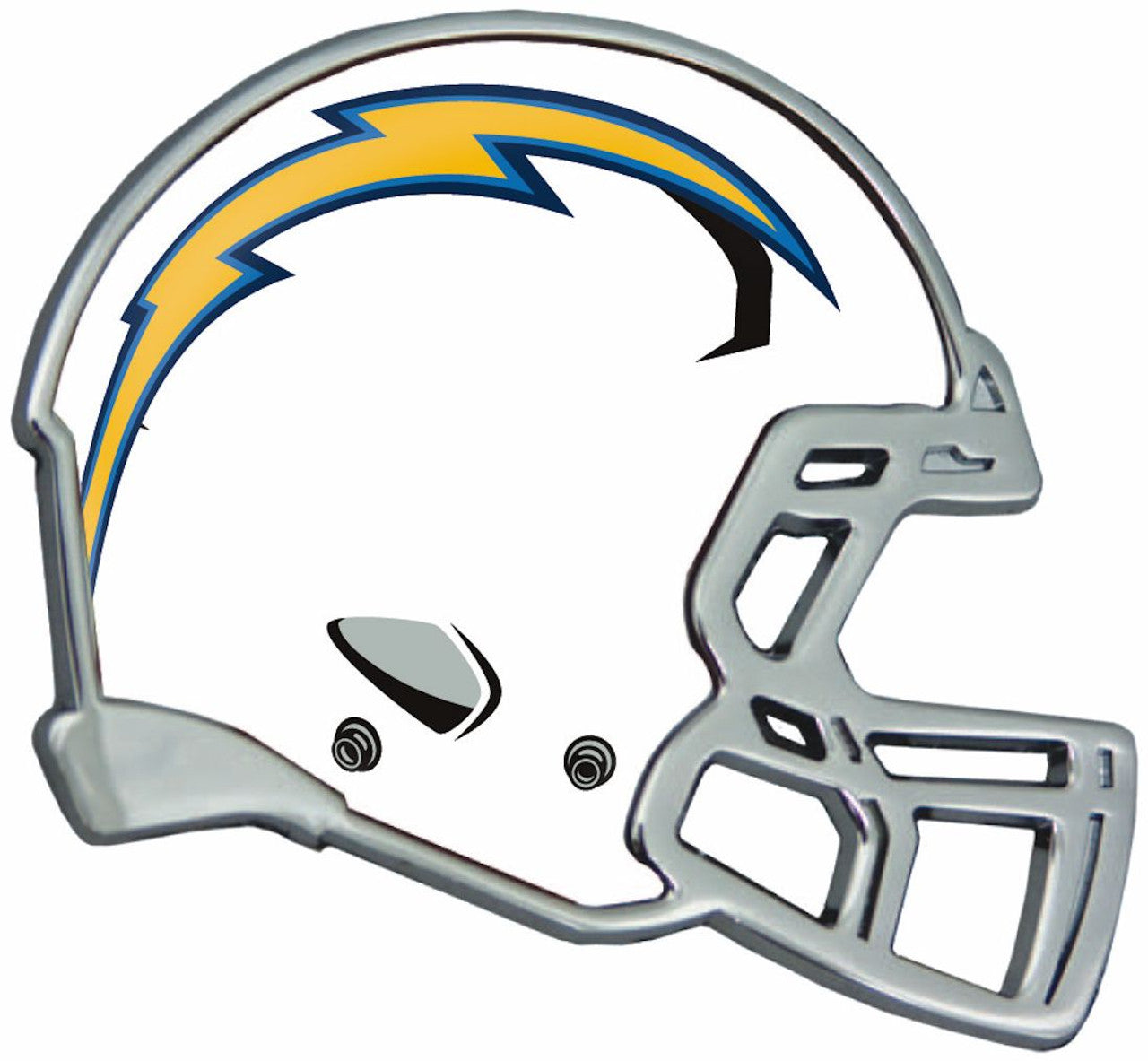 San Diego Chargers Auto Emblem - Helmet - Sports Collectibles, Sports Memorabilia, Sports Fan Shop, Sports Gifts