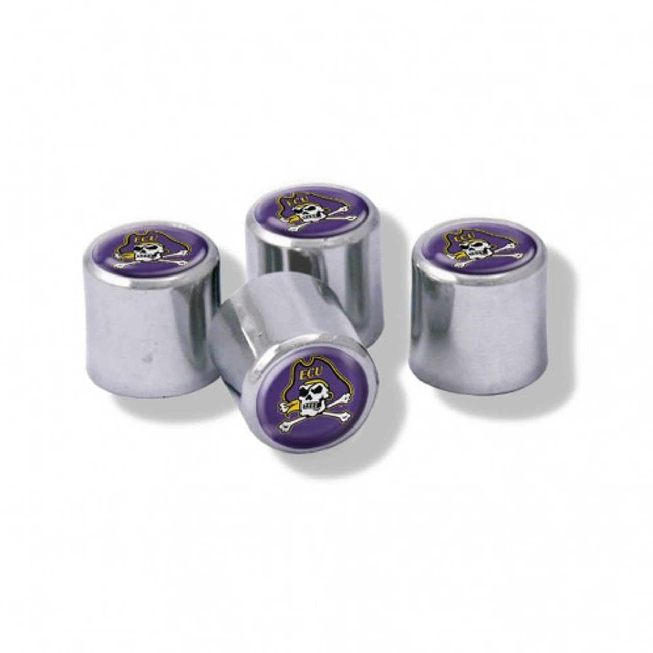 East Carolina Pirates Valve Stem Caps - Special Order - Sports Collectibles, Sports Memorabilia, Sports Fan Shop, Sports Gifts