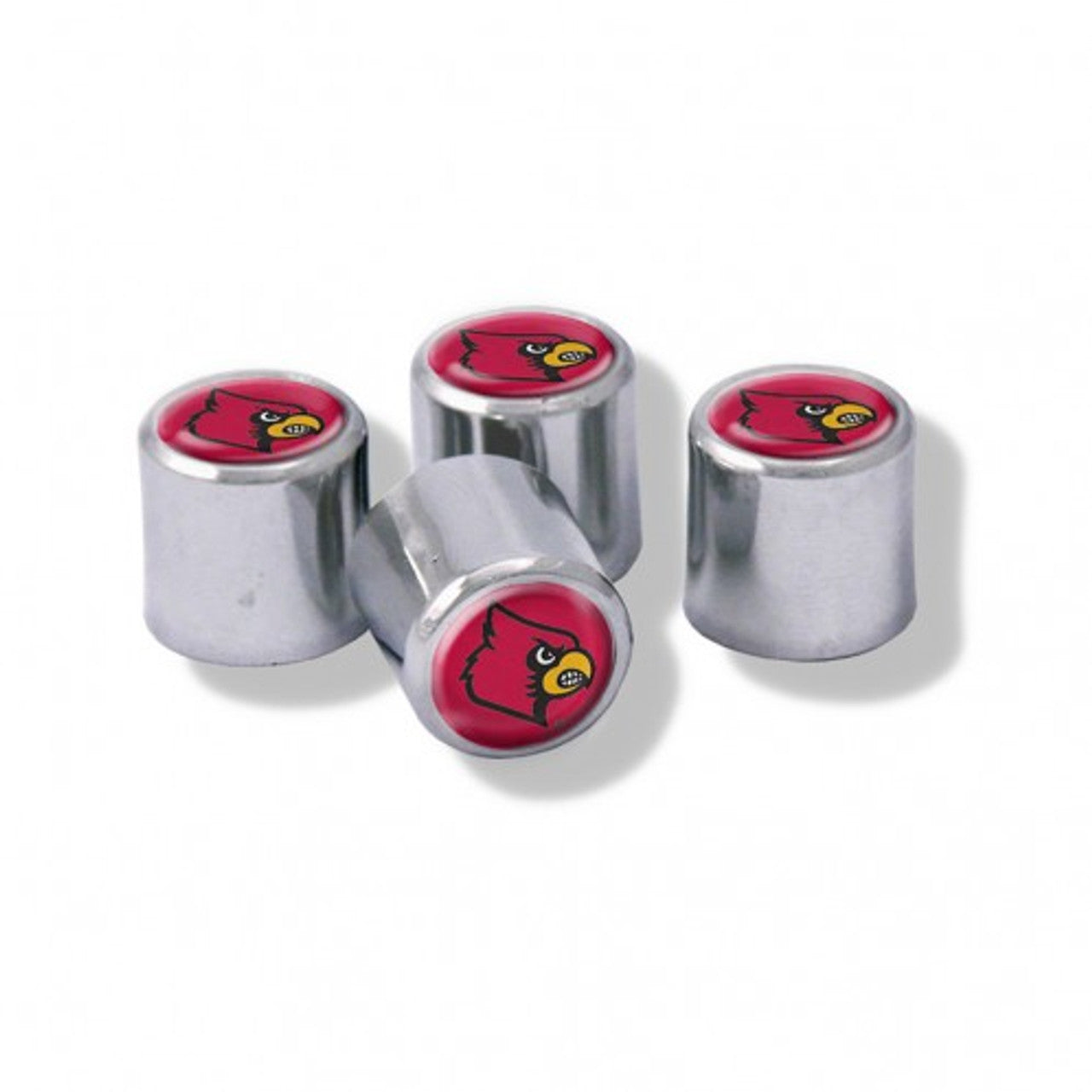 Louisville Cardinals Valve Stem Caps - Special Order - Sports Collectibles, Sports Memorabilia, Sports Fan Shop, Sports Gifts