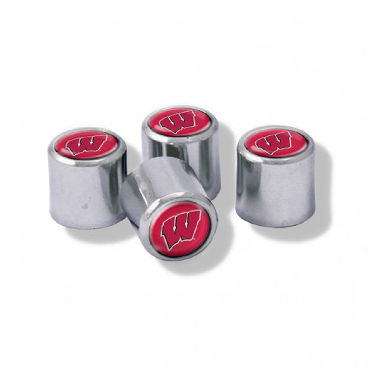 Wisconsin Badgers Valve Stem Caps - Special Order - Sports Collectibles, Sports Memorabilia, Sports Fan Shop, Sports Gifts