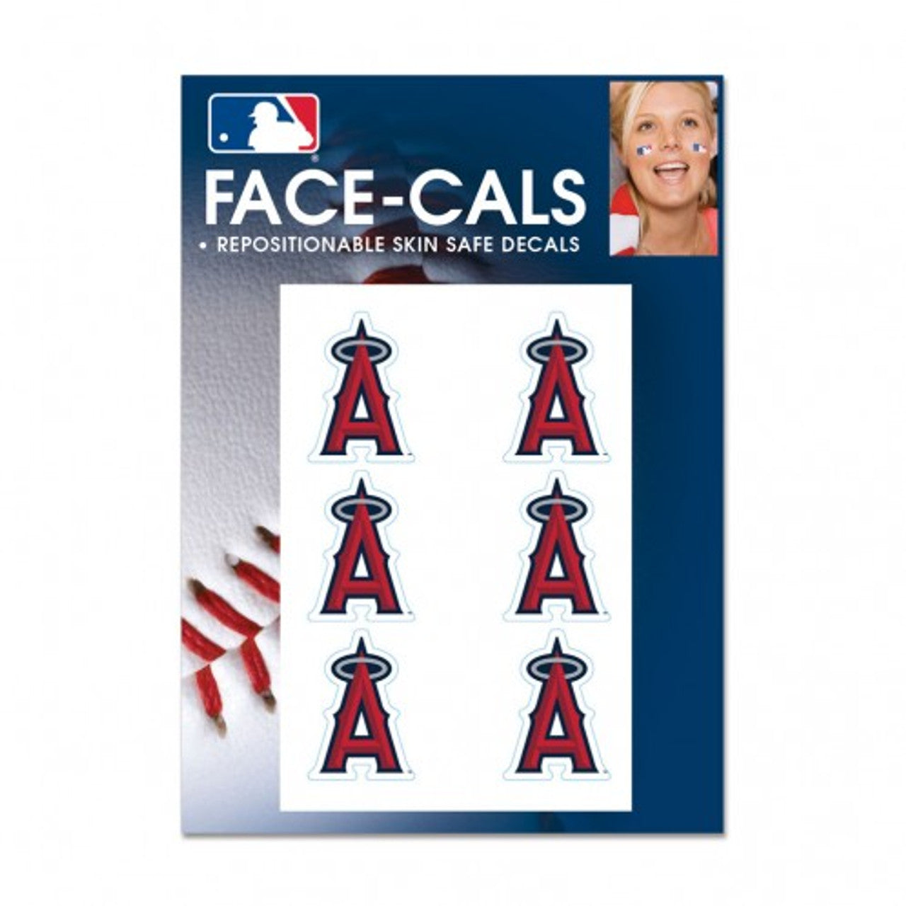 Los Angeles Angels Tattoo Face Cals Special Order - Sports Collectibles, Sports Memorabilia, Sports Fan Shop, Sports Gifts
