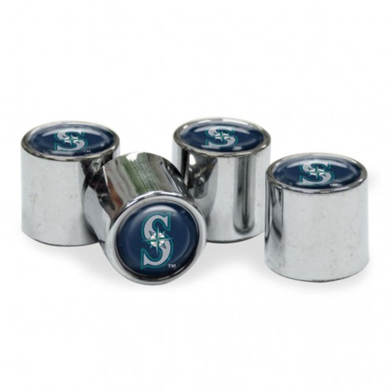 Seattle Mariners Valve Stem Caps - Special Order - Sports Collectibles, Sports Memorabilia, Sports Fan Shop, Sports Gifts