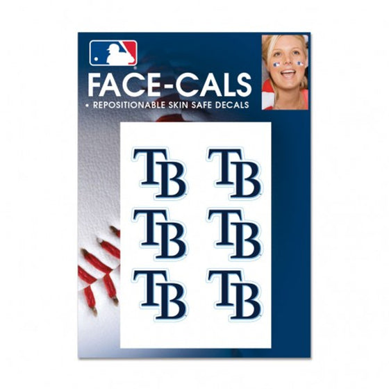 Tampa Bay Rays Tattoo Face Cals Special Order - Sports Collectibles, Sports Memorabilia, Sports Fan Shop, Sports Gifts