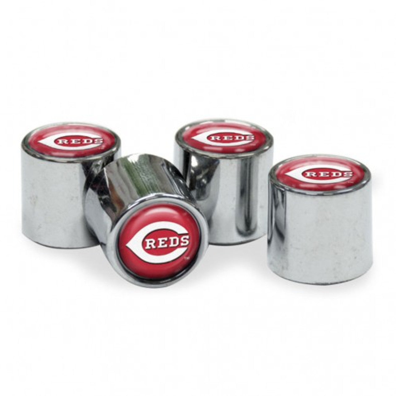 Cincinnati Reds Valve Stem Caps - Special Order - Sports Collectibles, Sports Memorabilia, Sports Fan Shop, Sports Gifts