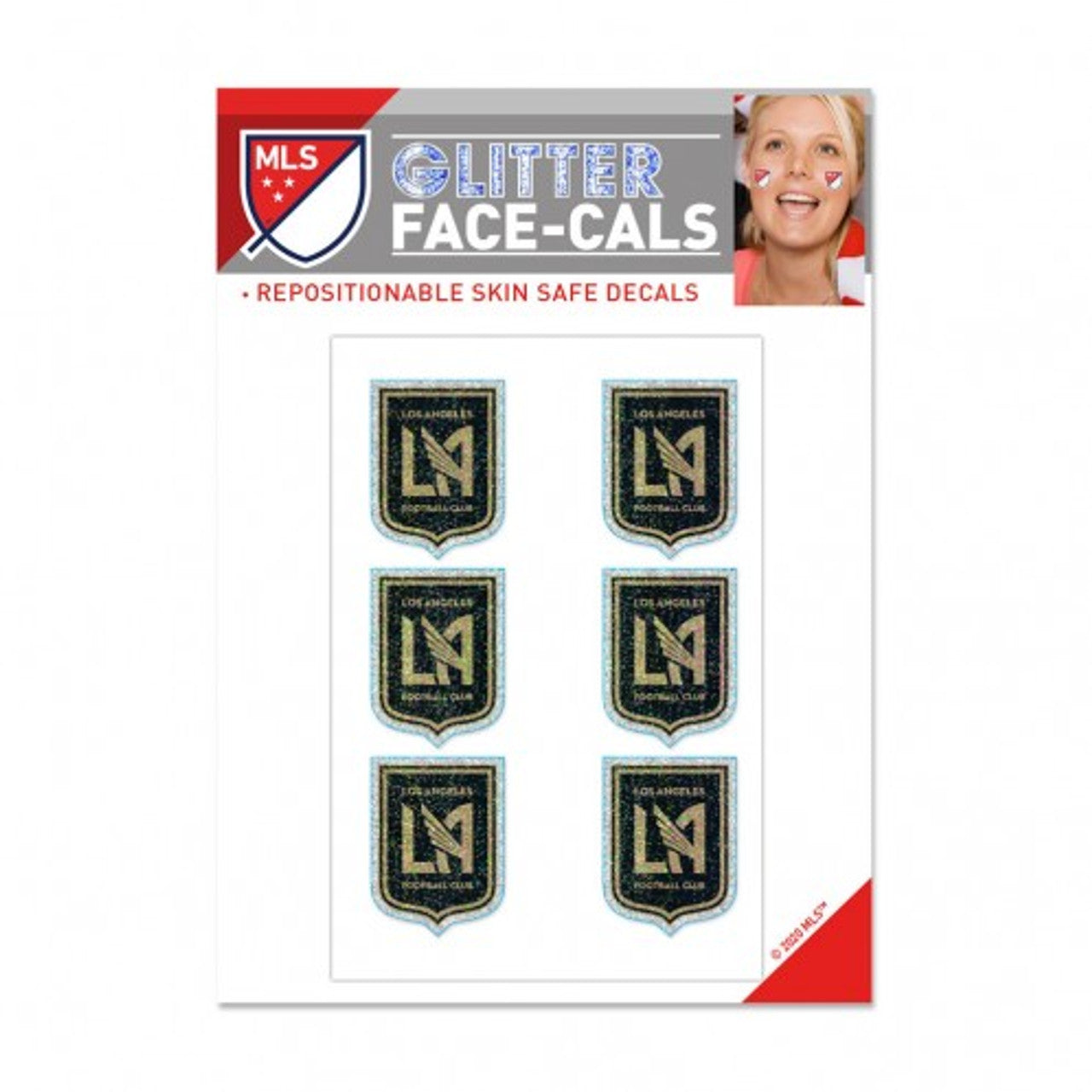 Los Angeles FC Tattoo Face Cals Special Order - Sports Collectibles, Sports Memorabilia, Sports Fan Shop, Sports Gifts