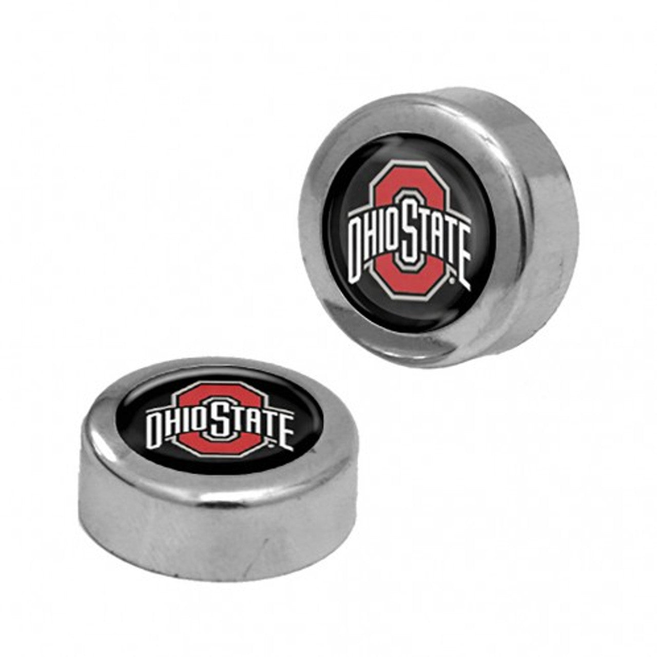 Ohio State Buckeyes Screw Caps Domed - Sports Collectibles, Sports Memorabilia, Sports Fan Shop, Sports Gifts