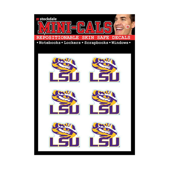 LSU Tigers Tattoos Face Cals Temporary - Sports Collectibles, Sports Memorabilia, Sports Fan Shop, Sports Gifts