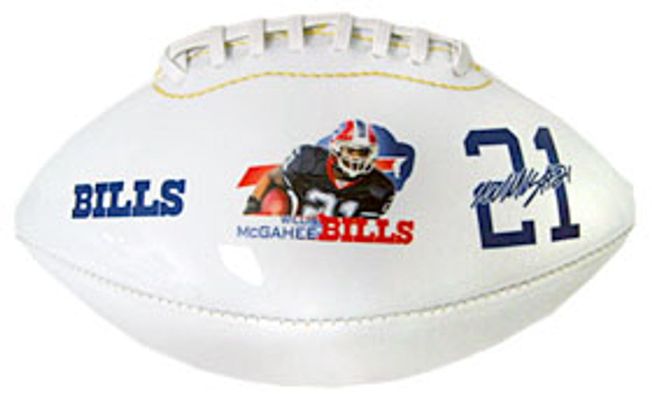 Buffalo Bills Willis McGahee Football Junior Size Attitude High Gloss CO - Sports Collectibles, Sports Memorabilia, Sports Fan Shop, Sports Gifts