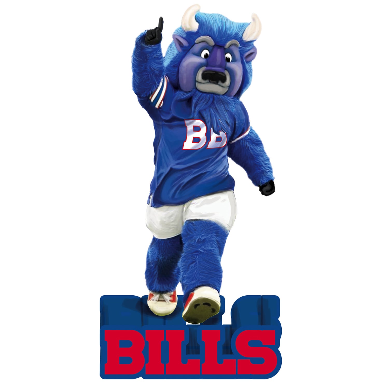 Buffalo Bills Mascot Statue - Sports Gifts, Sports Memorabilia, Sports Collectibles, Fan Shop
