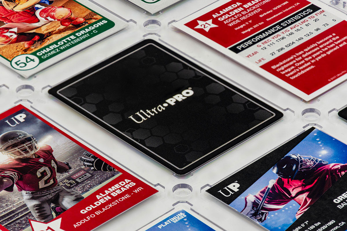 35PT 9-Card Black Border UV ONE-TOUCH Magnetic Holder - Sports Collectibles, Sports Memorabilia, Sports Fan Shop, Sports Gifts