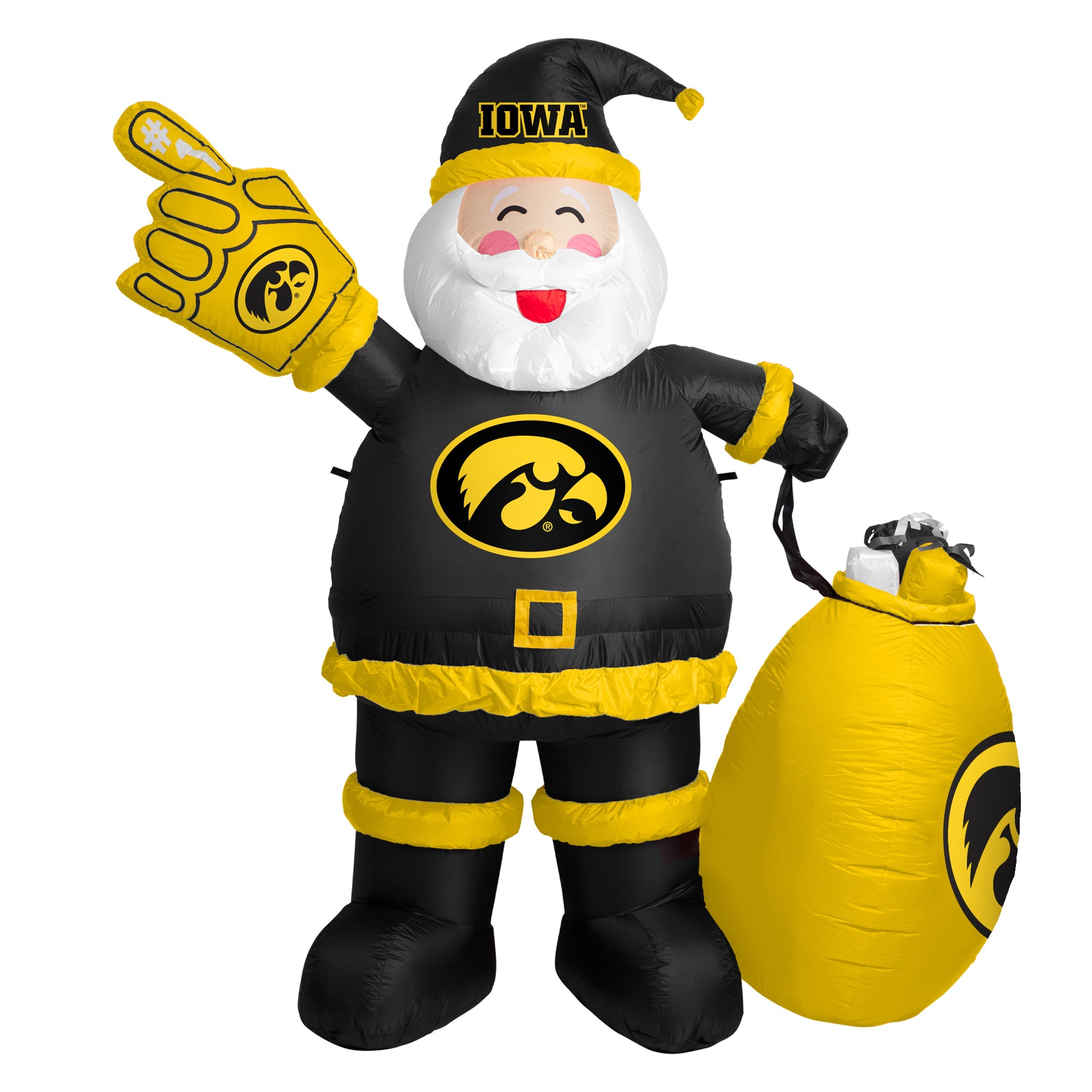 Iowa Santa Claus Yard Inflatable