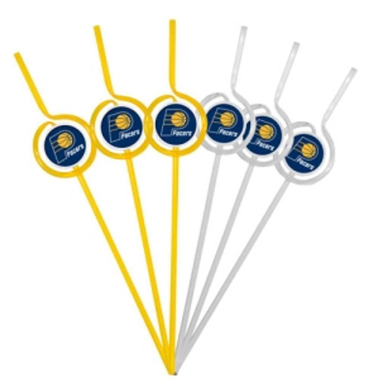 Indiana Pacers Team Sipper Straws CO - Sports Collectibles, Sports Memorabilia, Sports Fan Shop, Sports Gifts