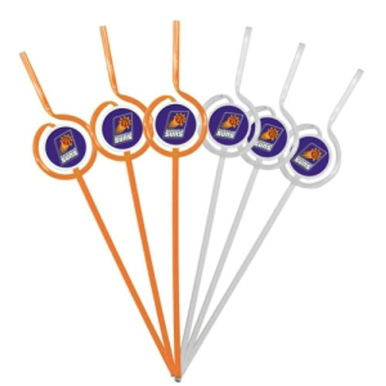 Phoenix Suns Team Sipper Straws CO - Sports Collectibles, Sports Memorabilia, Sports Fan Shop, Sports Gifts