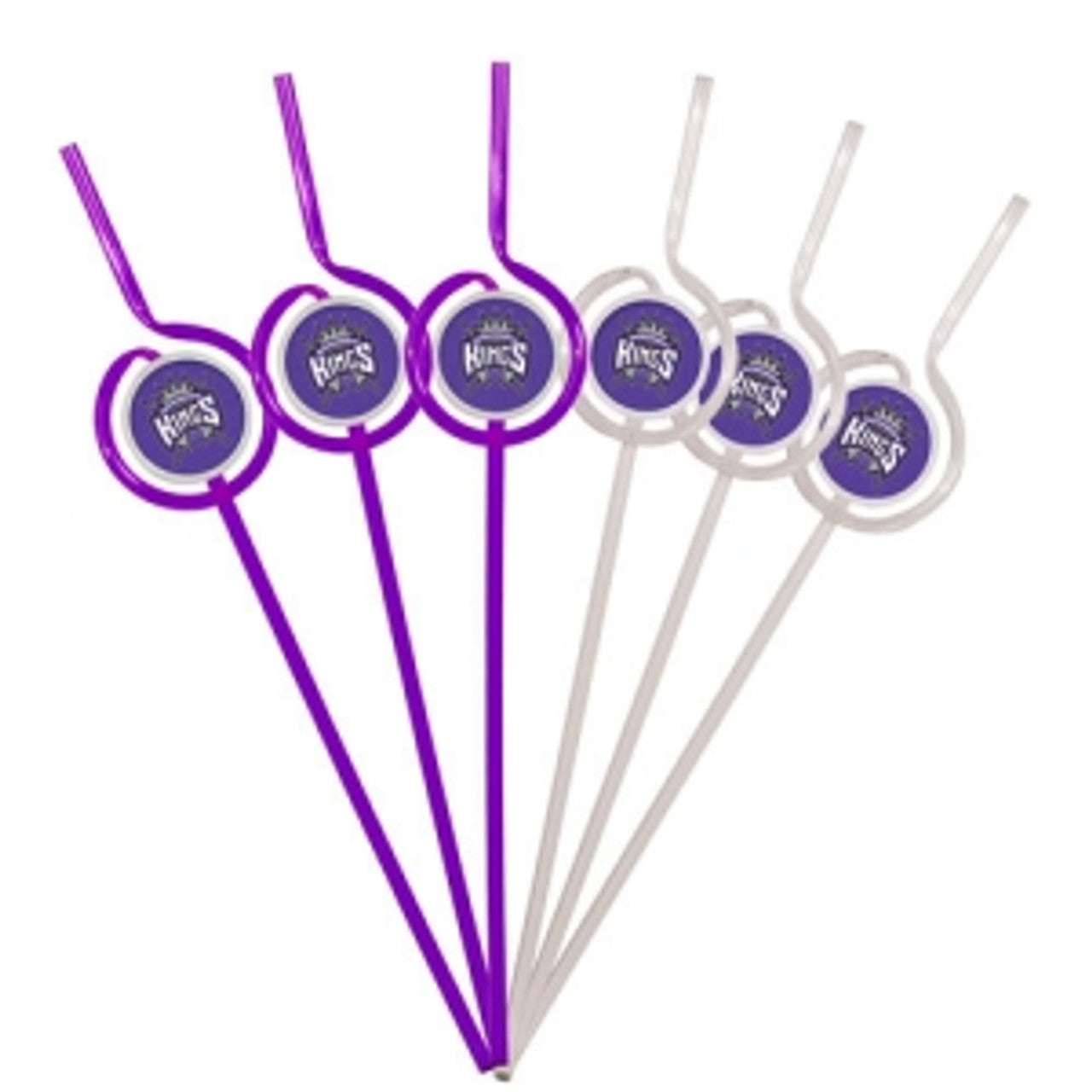 Sacramento Kings Team Sipper Straws CO - Sports Collectibles, Sports Memorabilia, Sports Fan Shop, Sports Gifts