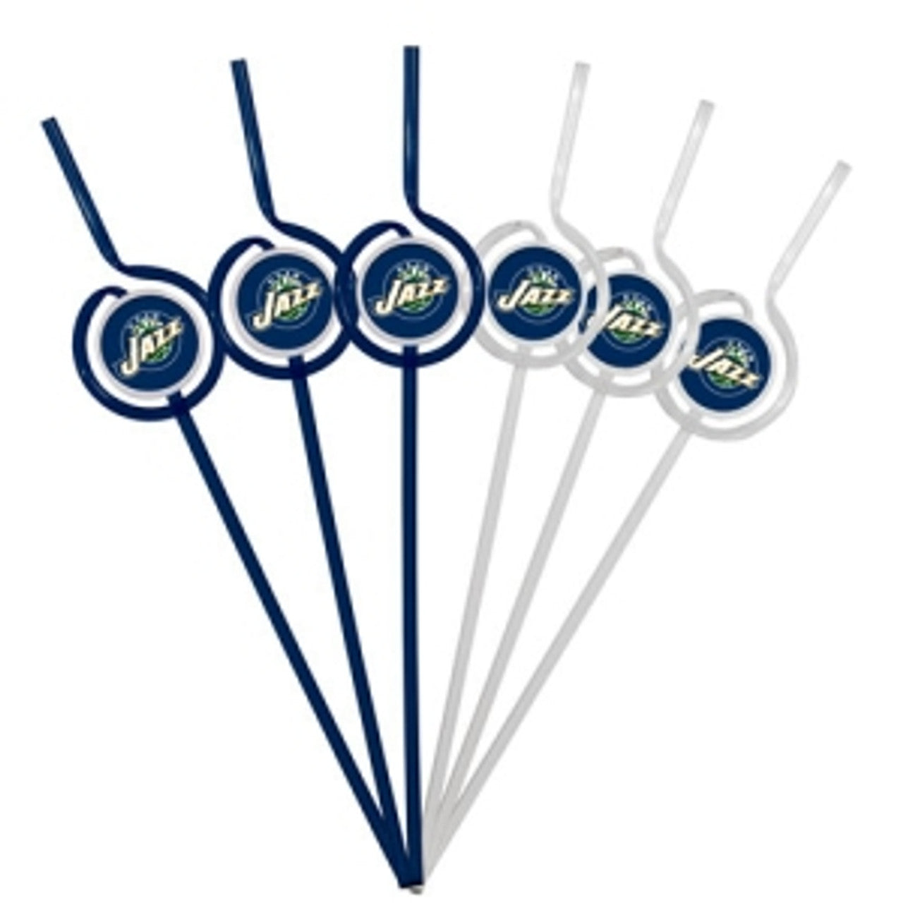 Utah Jazz Team Sipper Straws CO - Sports Collectibles, Sports Memorabilia, Sports Fan Shop, Sports Gifts