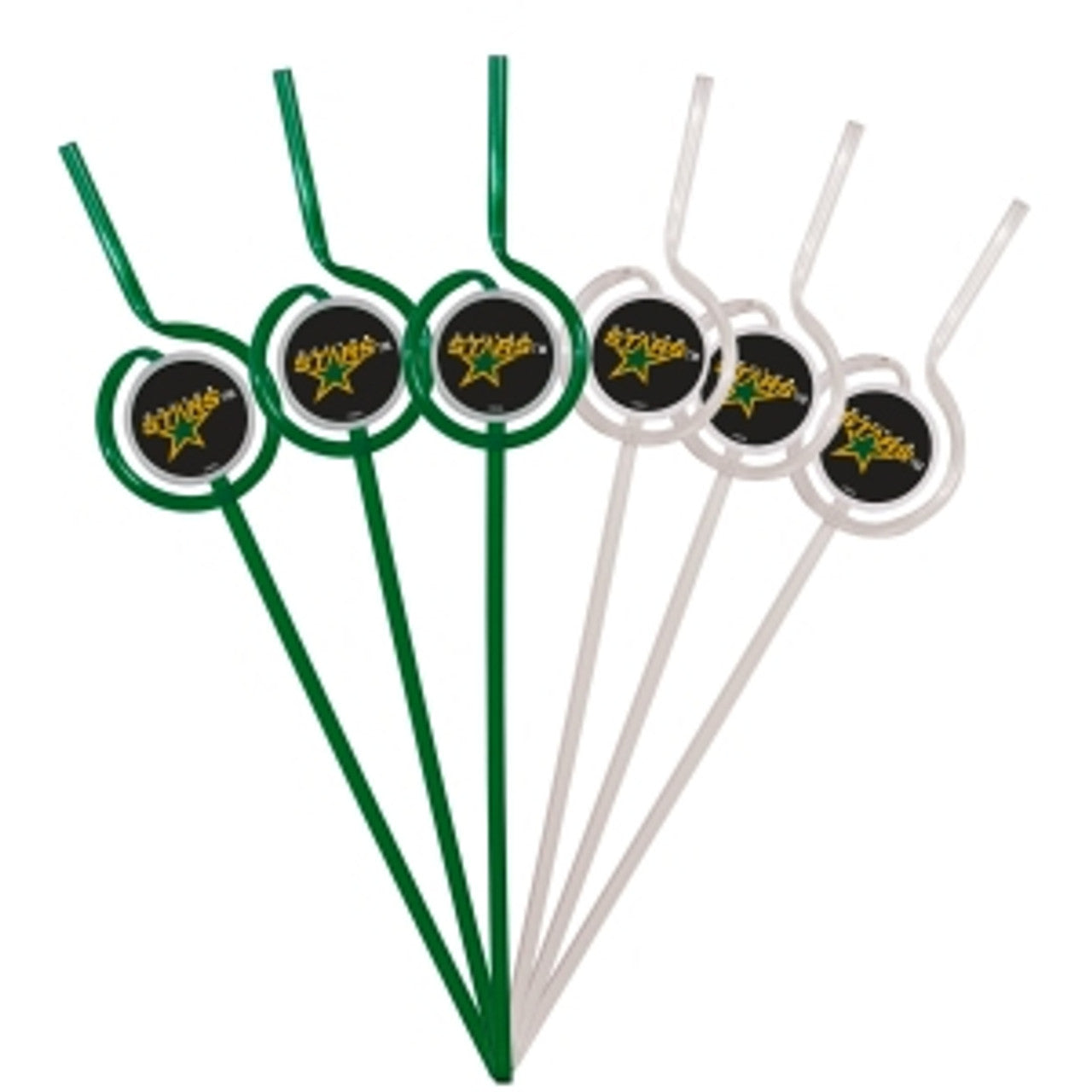 Dallas Stars Team Sipper Straws CO - Sports Collectibles, Sports Memorabilia, Sports Fan Shop, Sports Gifts
