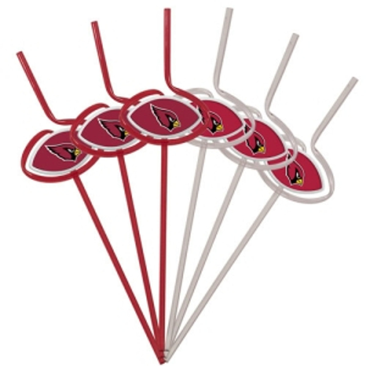 Arizona Cardinals Team Sipper Straws CO - Sports Collectibles, Sports Memorabilia, Sports Fan Shop, Sports Gifts