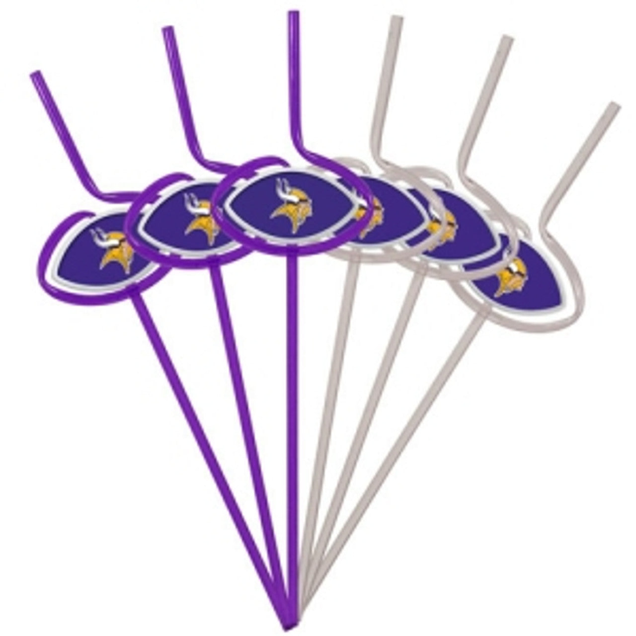 Minnesota Vikings Team Sipper Straws CO - Sports Collectibles, Sports Memorabilia, Sports Fan Shop, Sports Gifts