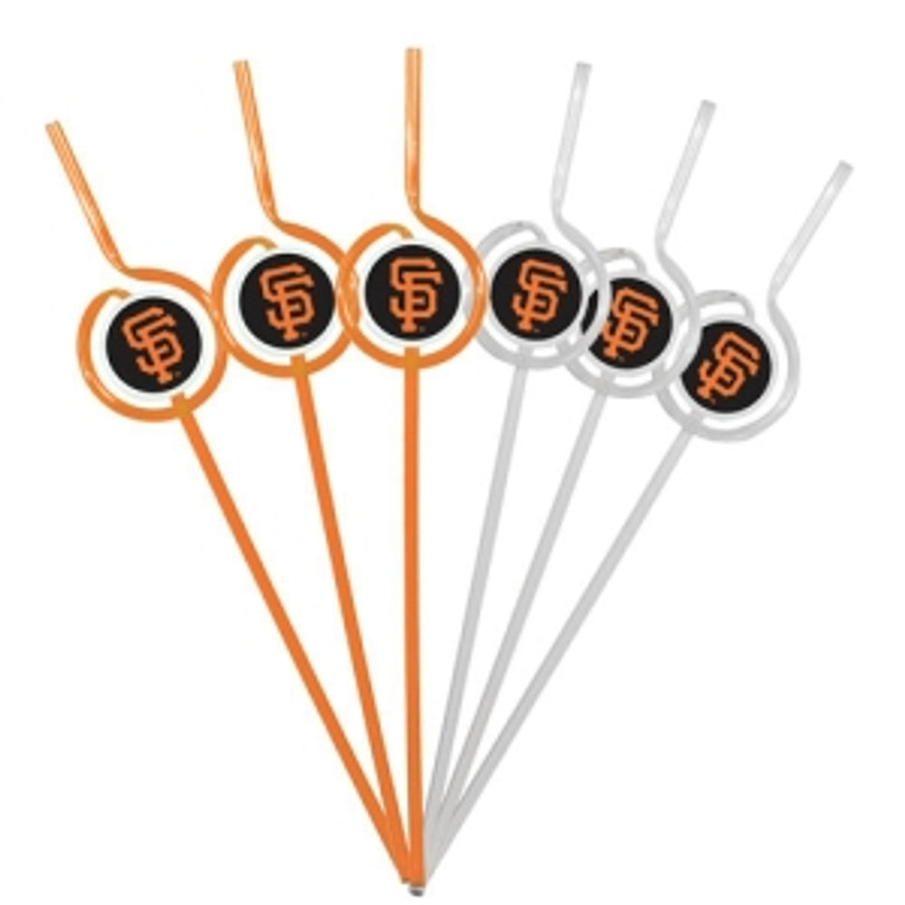 San Francisco Giants Team Sipper Straws CO - Sports Collectibles, Sports Memorabilia, Sports Fan Shop, Sports Gifts