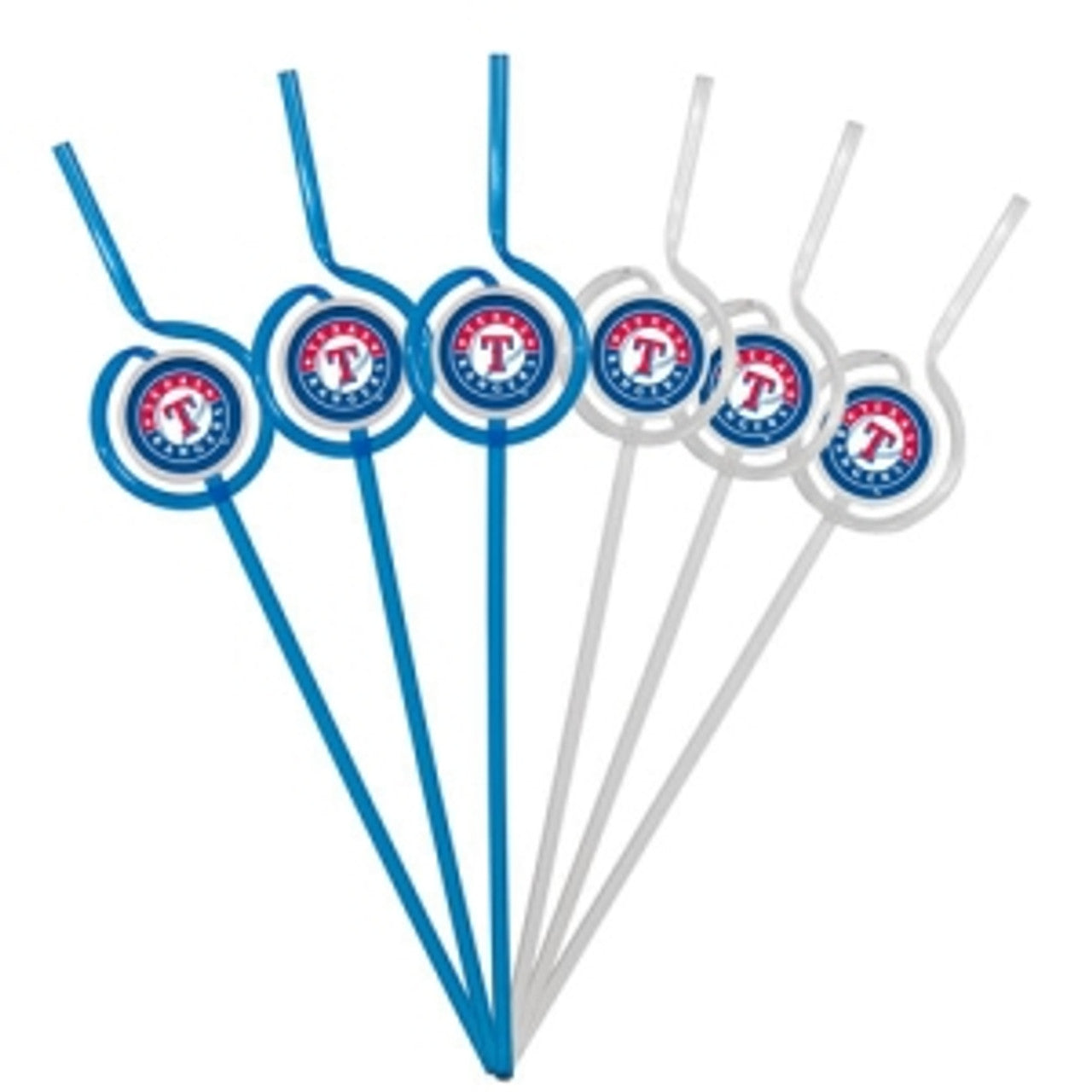 Texas Rangers Team Sipper Straws CO - Sports Collectibles, Sports Memorabilia, Sports Fan Shop, Sports Gifts