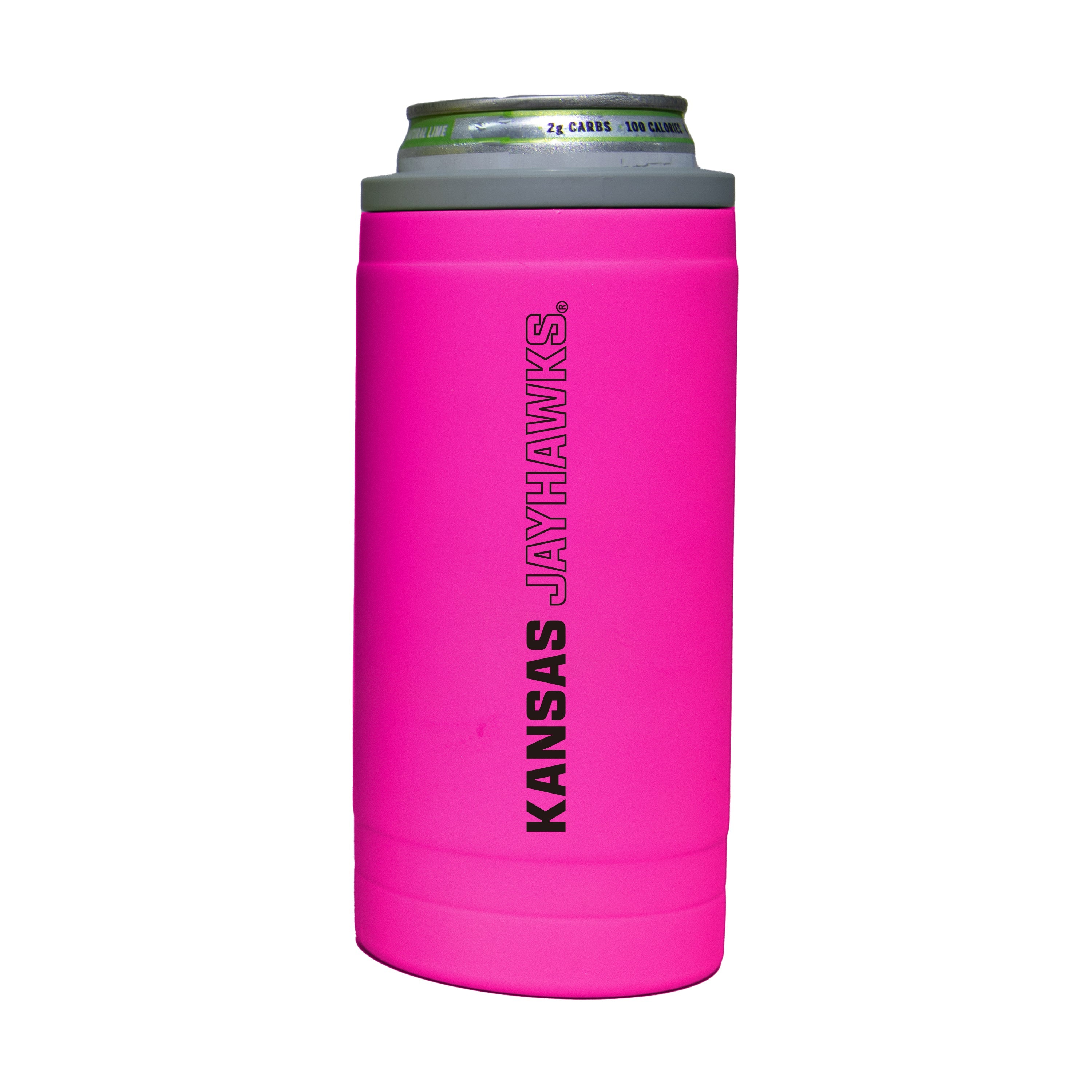 Kansas 12oz Electric Stacked Soft Touch Slim Coolie