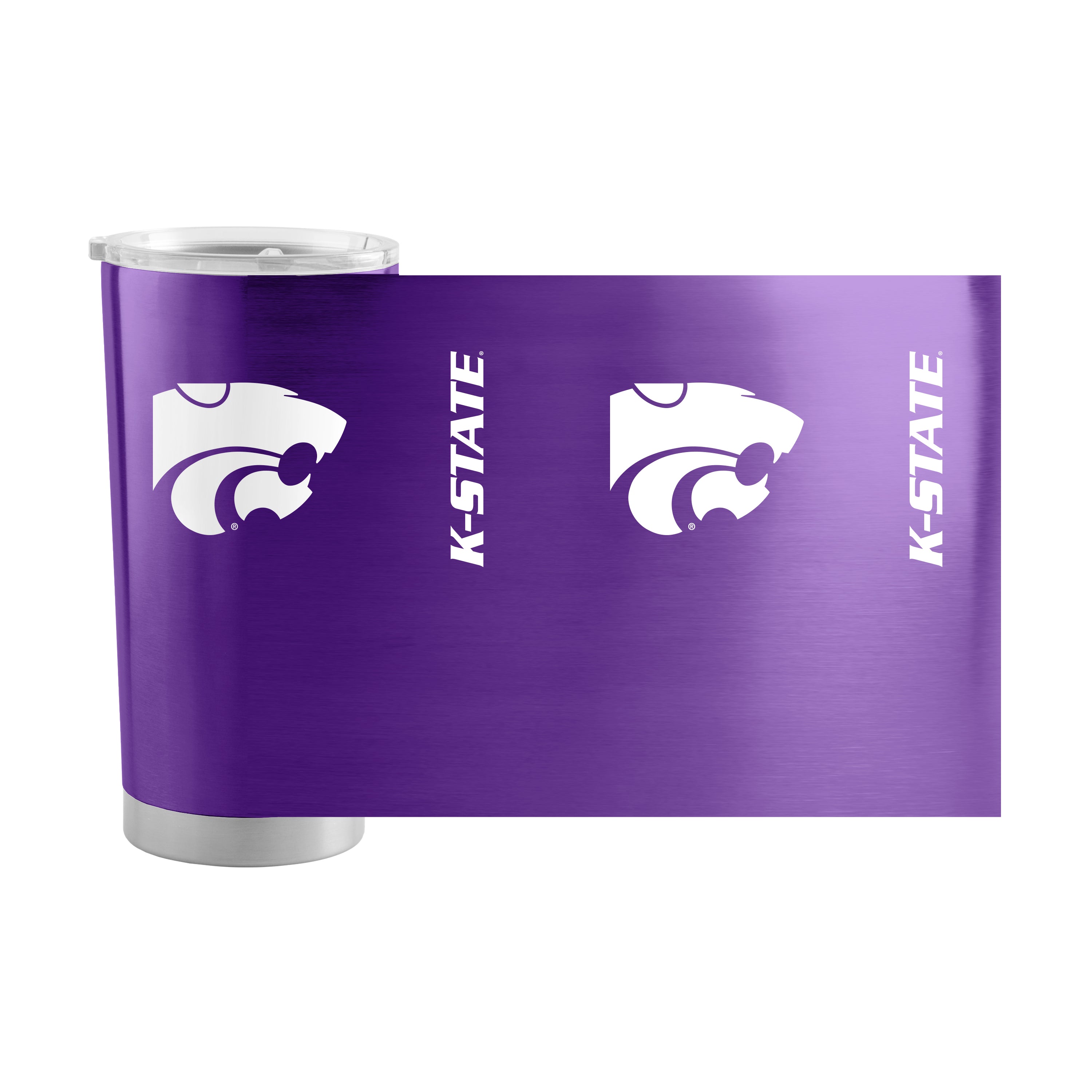 Kansas State 20oz Gameday Stainless Steel Tumbler