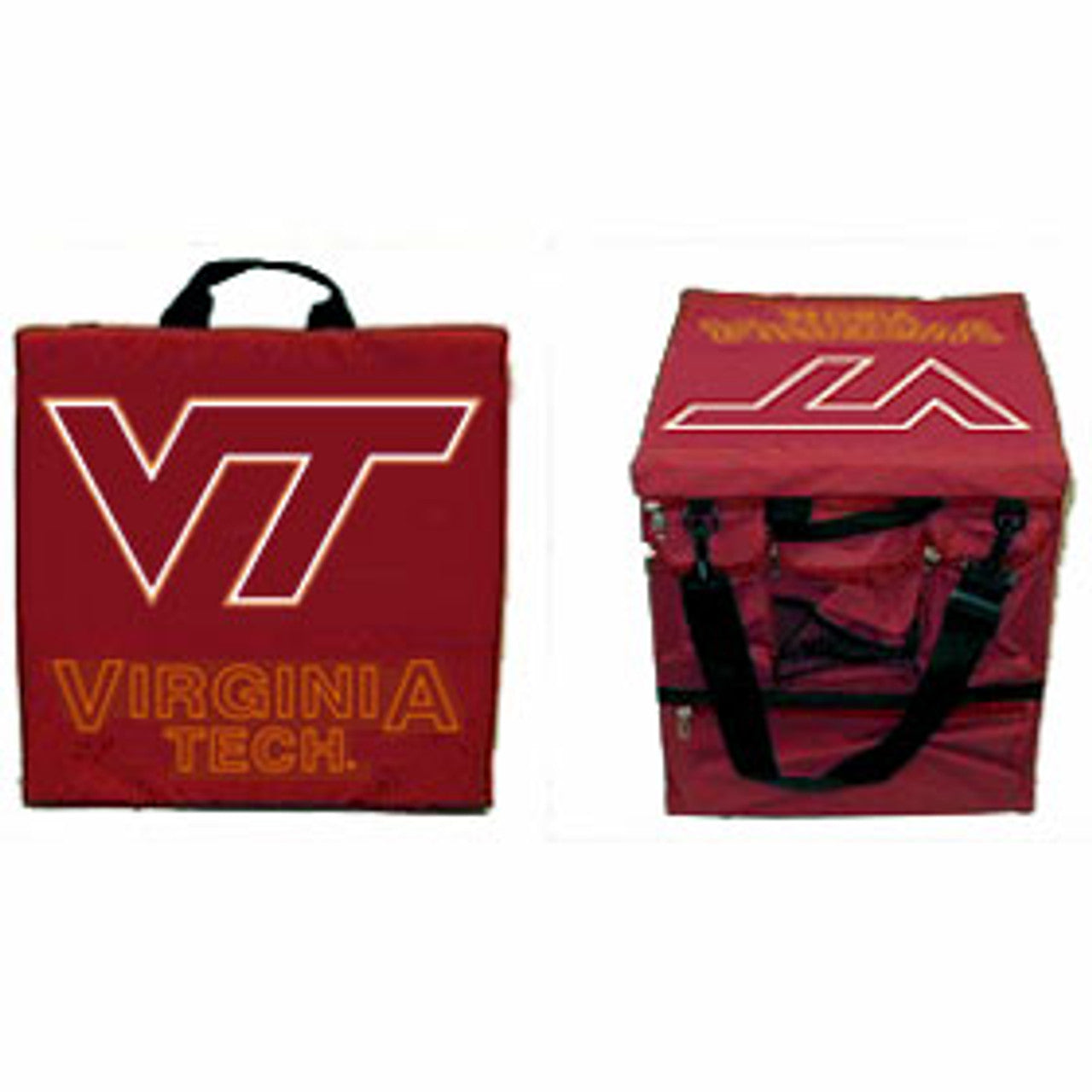 Virginia Tech Hokies Seat Cushion and Tote CO - Sports Collectibles, Sports Memorabilia, Sports Fan Shop, Sports Gifts