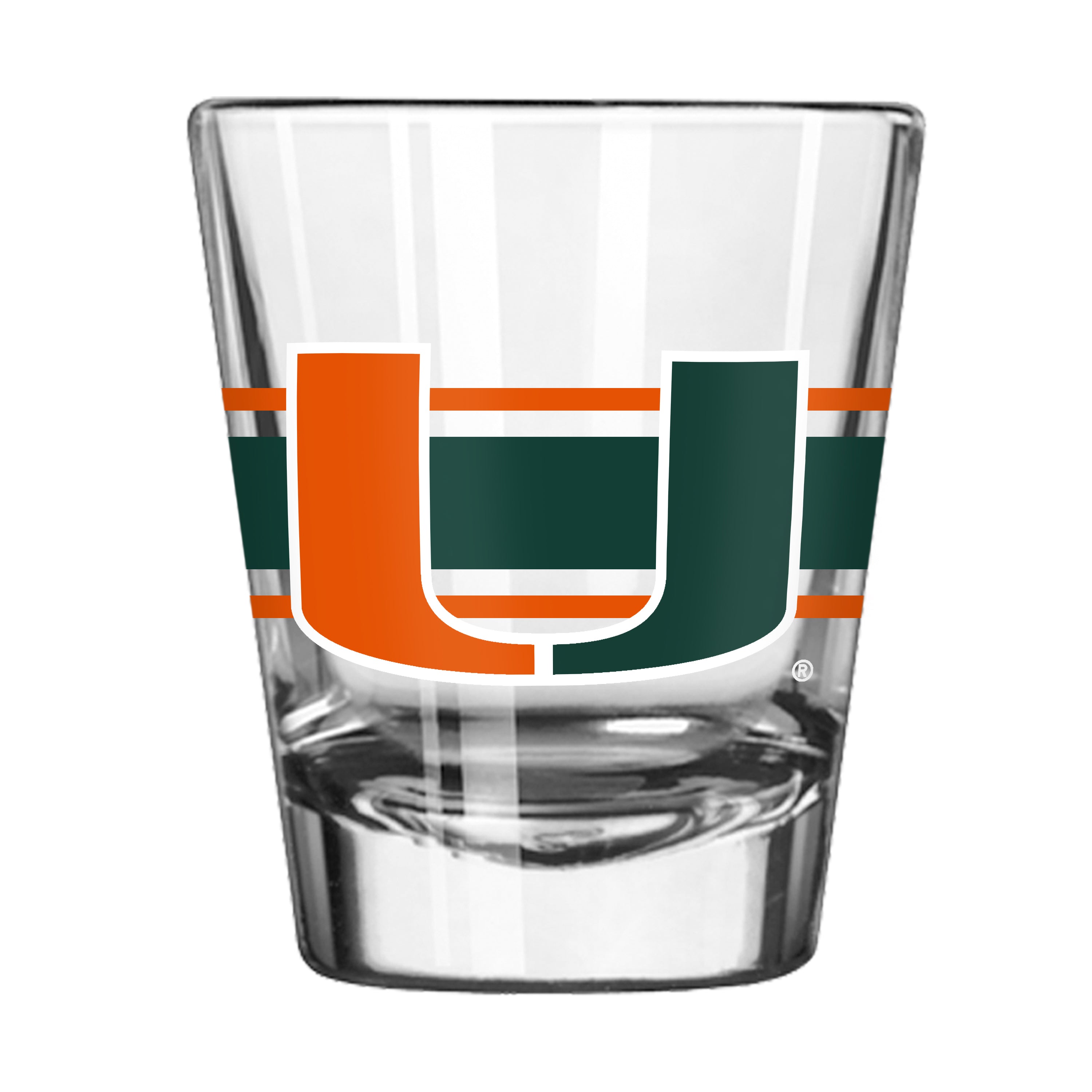 Miami 2oz Stripe Shot Glass