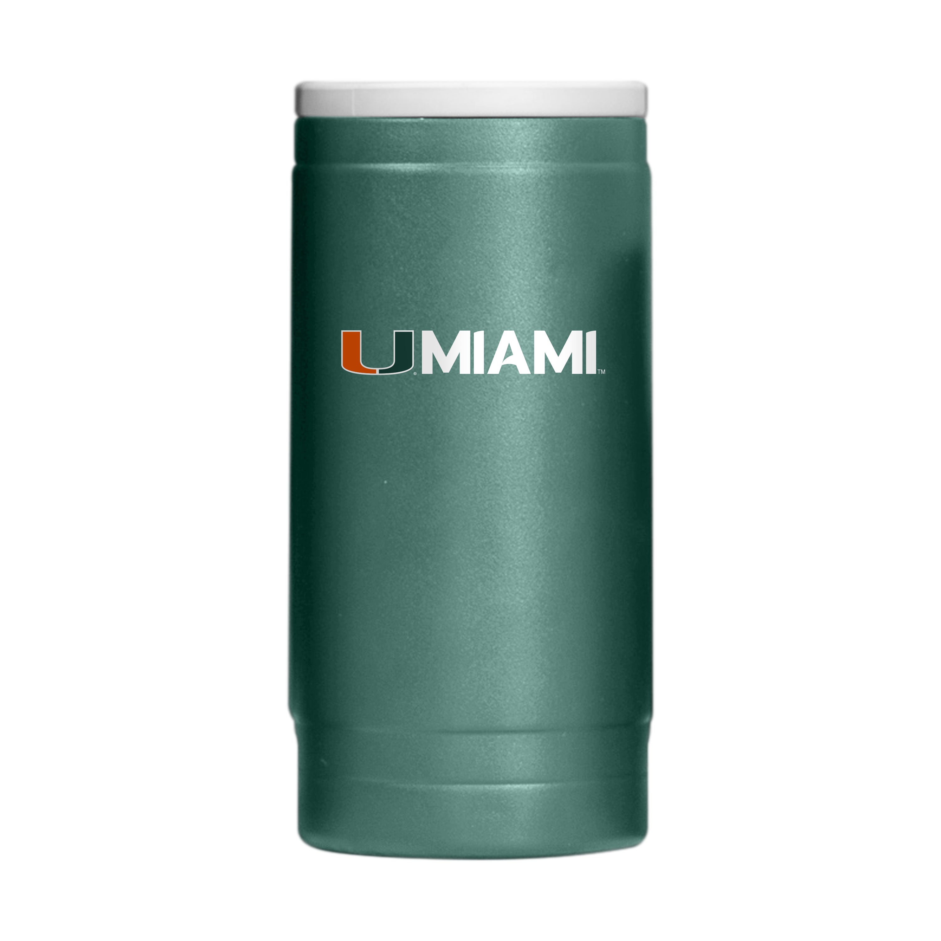 Miami Flipside Powder Coat Slim Can Coolie