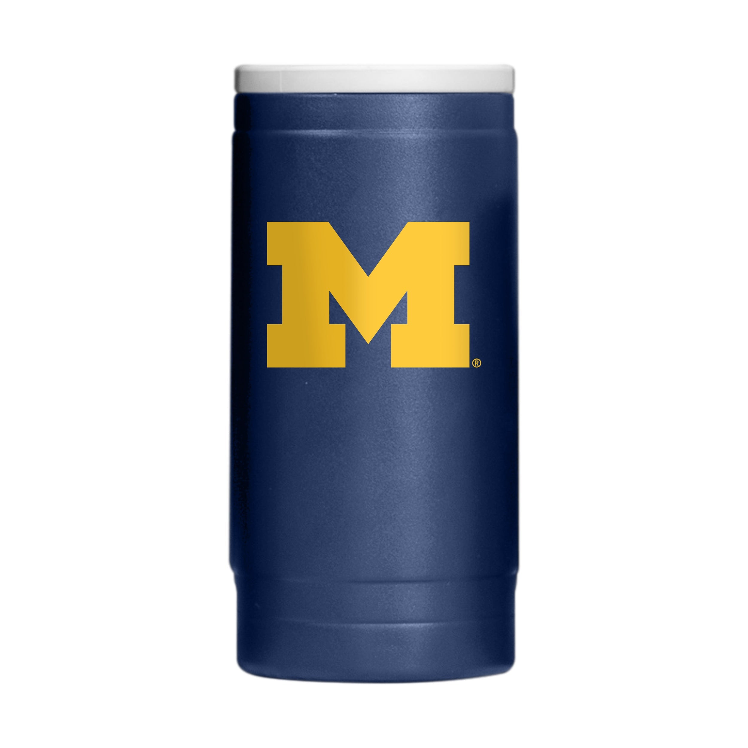 Michigan Flipside Powder Coat Slim Can Coolie