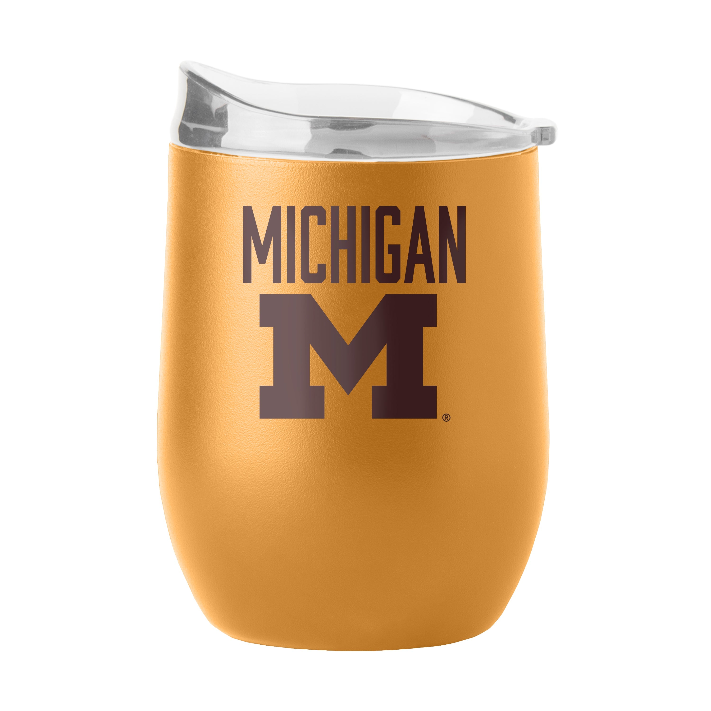 Michigan 16oz Huddle Powder Coat Curved Beverage
