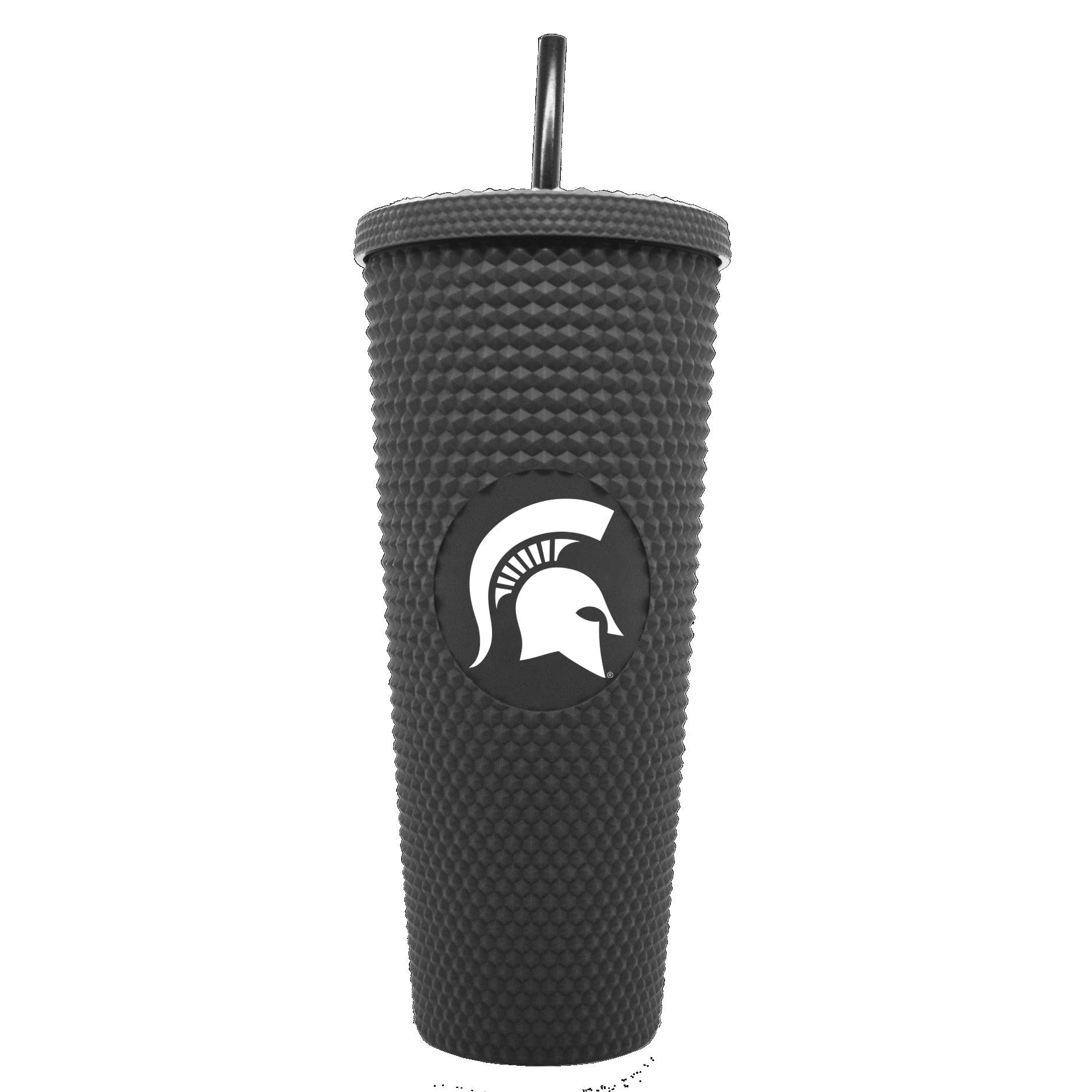 Michigan State 24oz Studded Tumbler