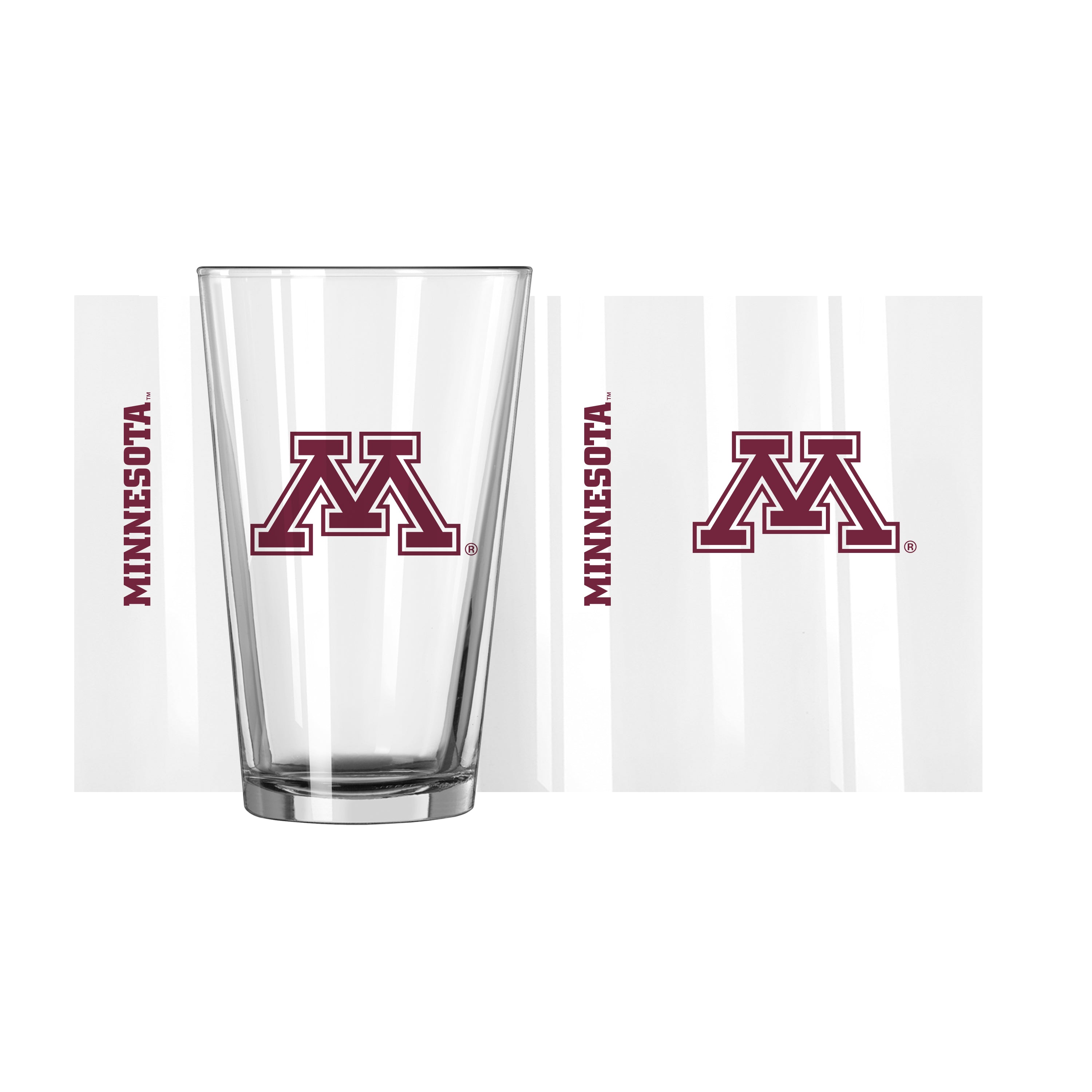 Minnesota 16oz Gameday Pint Glass