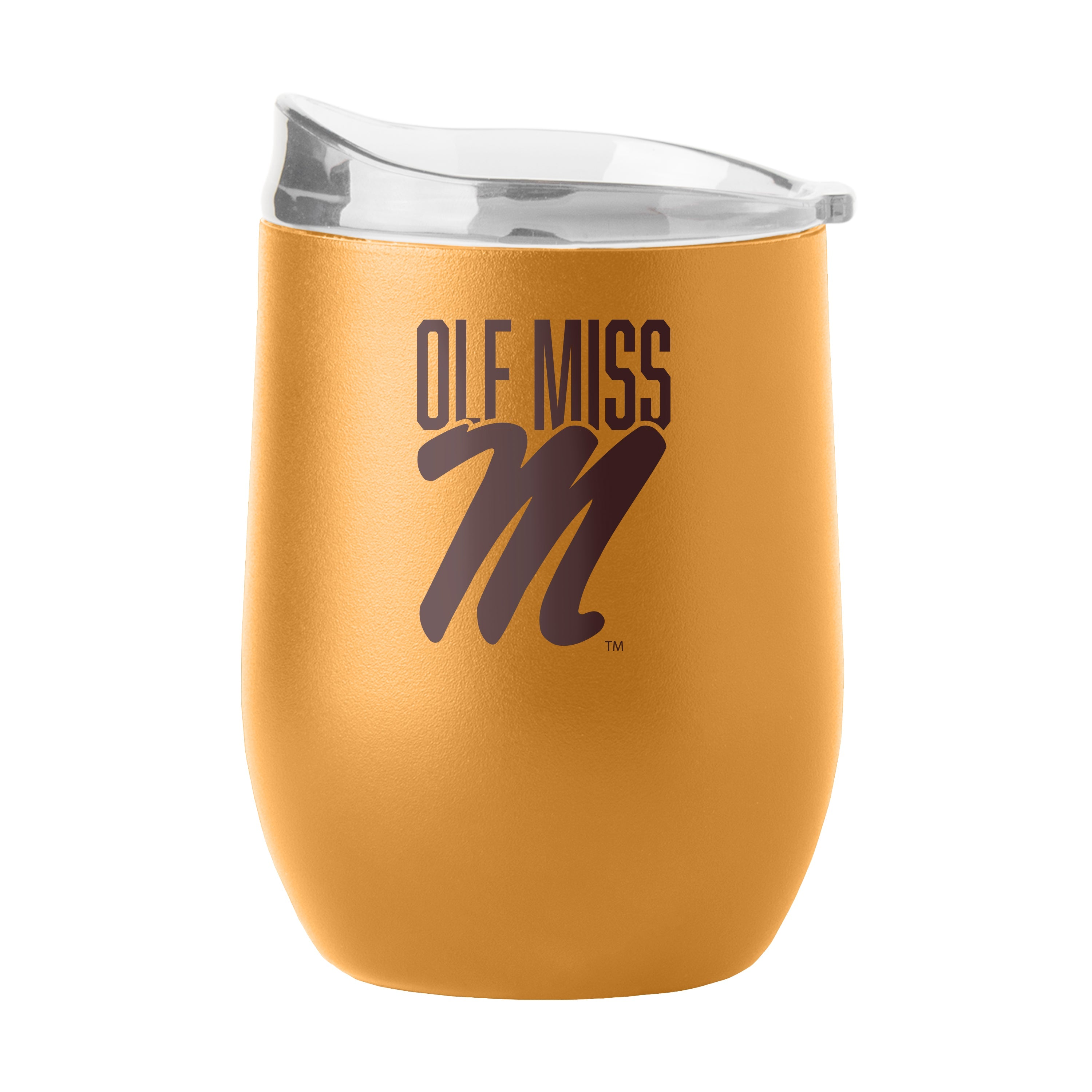 Ole Miss 16oz Huddle Powder Coat Curved Beverage