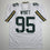 Autographed/Signed Devonte Wyatt Green Bay White Football Jersey Beckett BAS COA