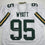 Autographed/Signed Devonte Wyatt Green Bay White Football Jersey Beckett BAS COA