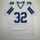 Autographed/Signed Ricky Watters Seattle White Football Jersey Beckett BAS COA