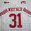 Autographed/Signed Donte Whitner San Francisco White Football Jersey Beckett BAS COA