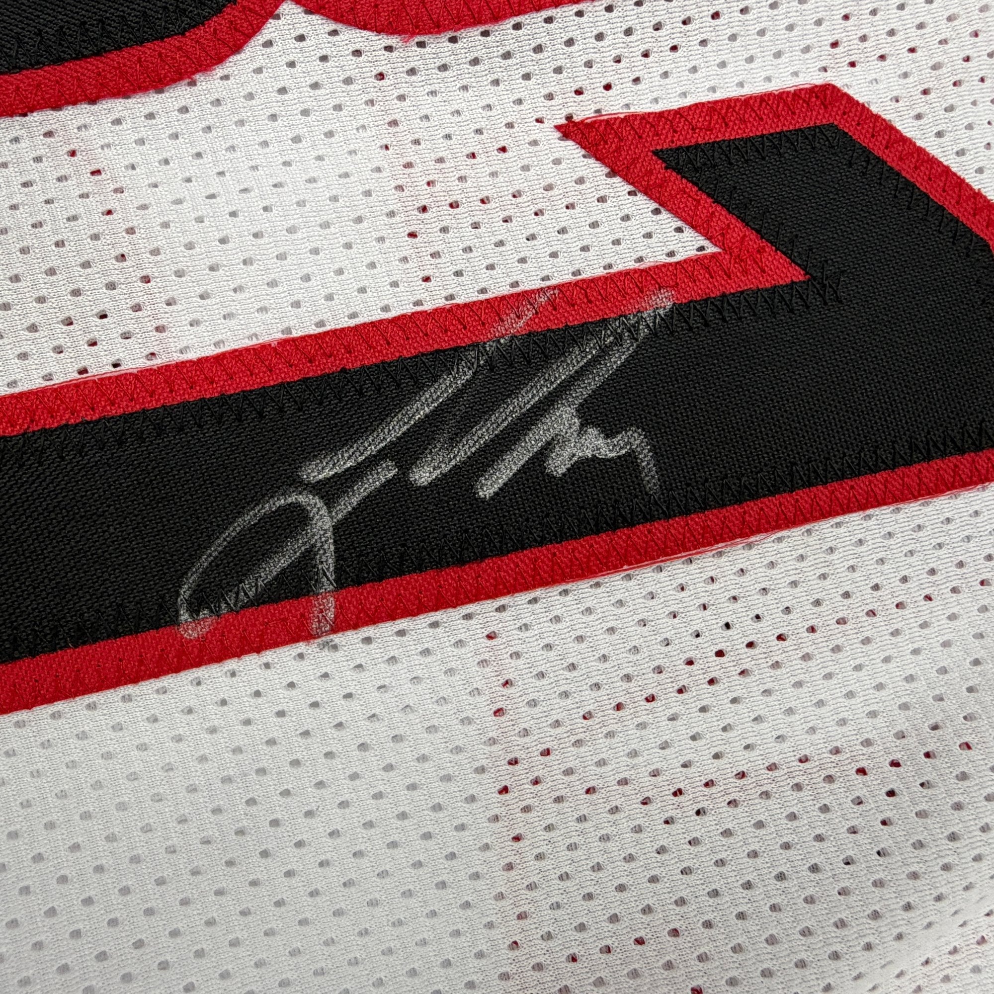 Autographed/Signed Jason Terry Arizona White College Basketball Jersey JSA COA