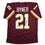 Autographed/Signed Earnest Byner Washington Maroon Football Jersey JSA COA